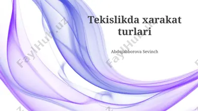 kapillyar hodisalari — PPTX