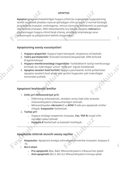 apoptoz — DOC