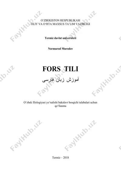 fors tili — DOC