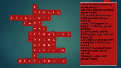 psixologiya bosqichlari — PPTX