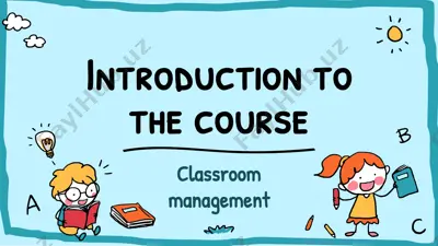introduction to the course — PPTX