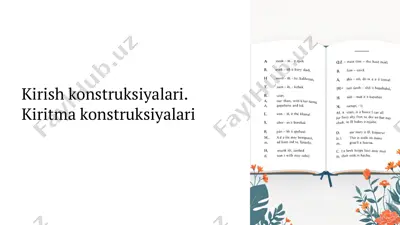 tavsif — PPTX
