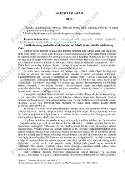 nafosat falsafasi — PDF