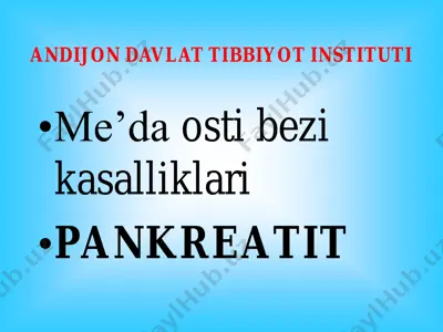 pankreatit (surunkali pankreatit) — PDF