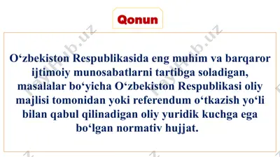 qonun — PPTX