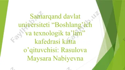 97-a universal mashinalari — PPTX