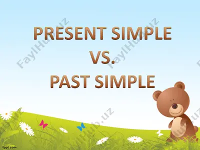 present simple vs. past simple — PPT