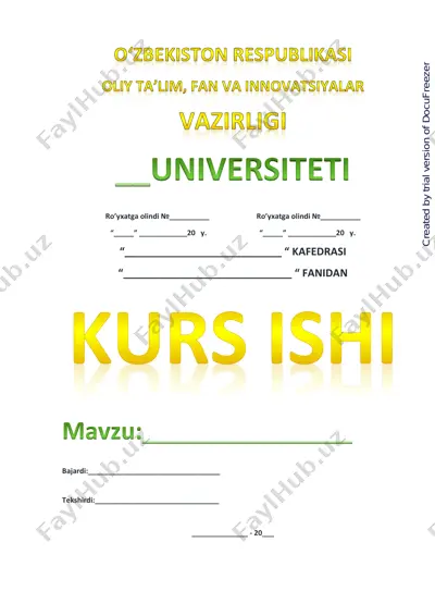 zamonaviy o'qitish metodlari va uni o'quv jarayonida qo'llash — PDF