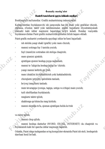 paint grafik muharriri — PDF