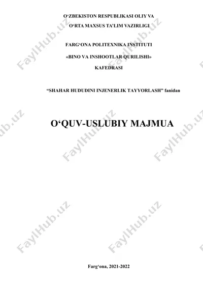 o‘quv materiallari — DOC