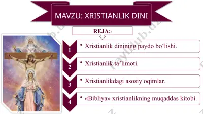 xristianlikning vujudga kelishi — PPTX