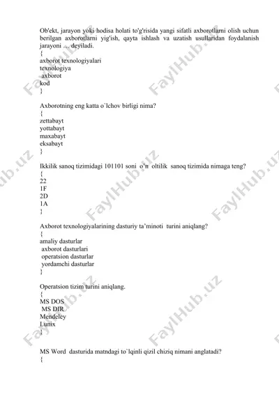 ms word — DOCX