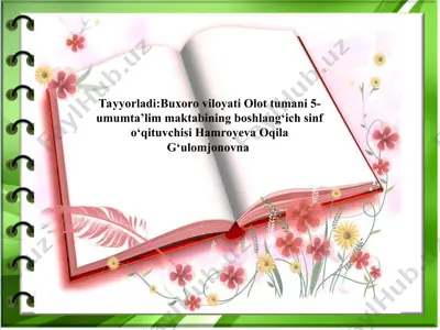 maqolalar to‘plami — PPT