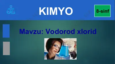 vodorod xlorid — PPT