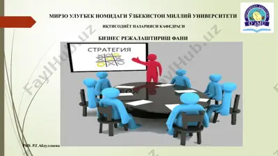 operativ va strategik biznes-rejalashtirish — PPTX