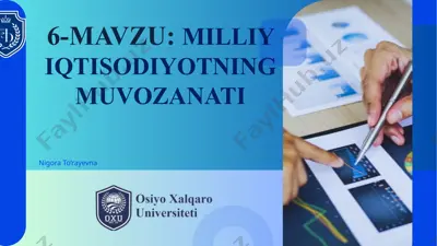 iqtisodiymuvozanat — PPTX