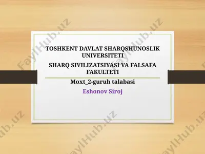 abusaid mirzo hayoti — PPTX