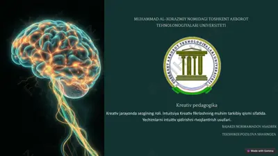 kreativ pedagogika — PPTX
