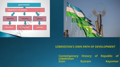 contemporary history of republic of uzbekistan — PPTX