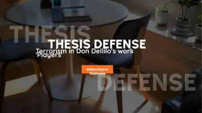 defense thesis defense — PPTX
