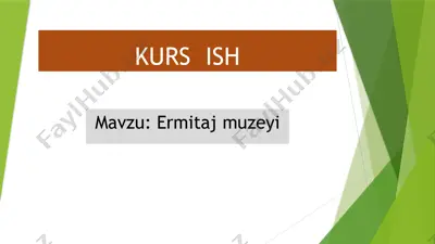 ermitaj muzeyi — PPTX