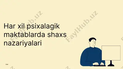 psixologiya bo‘yicha maqolalar to‘plami — PPTX
