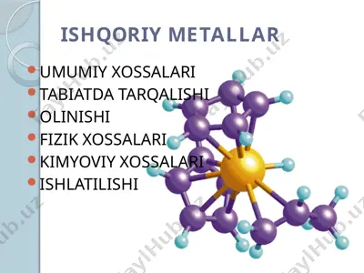 ishqoriy metollar — PPTX