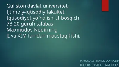 turkiya respublikasi haqida — PPTX
