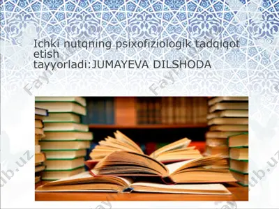nutq uslubi haqida — PPTX