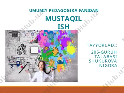 kasbiy pedagogik fantaziya — PPTX