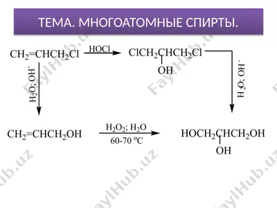 mnogoatomnie spirti — PPTX