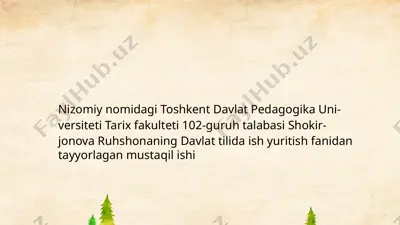 glossariy tushunchasi — PPTX