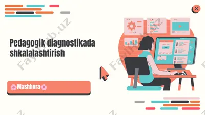 pedagogik diagnostikada shkalalashtirish — PPTX
