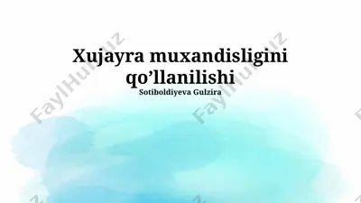 uzoqdan boshqarish va avtonom tizimlar — PPTX