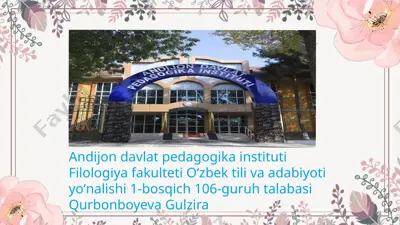 taʼlim va tarbiya psixologiyasi — PPTX