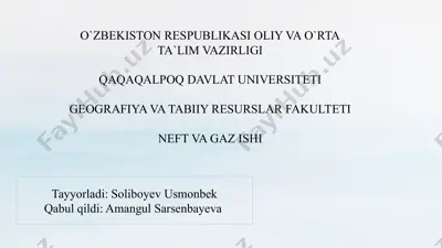 o'zbekistonning eng yangi tarixi — PPTX