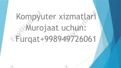 kompyuterxizmatlari — PPTX