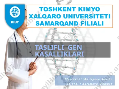 taslifli gen kasalliklari — PPTX