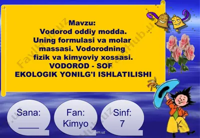 vodorod — PPT
