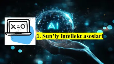 su'iy intellekt asoslari — PPTX