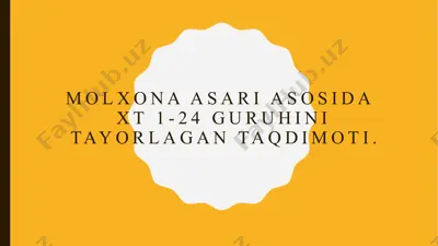 george orwell asari "hayot va asarlar" — PPTX