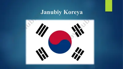 janubiy koreya — PPTX
