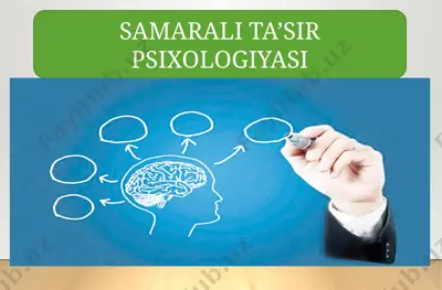samarali ta’sir psixologiyasi — PPTX