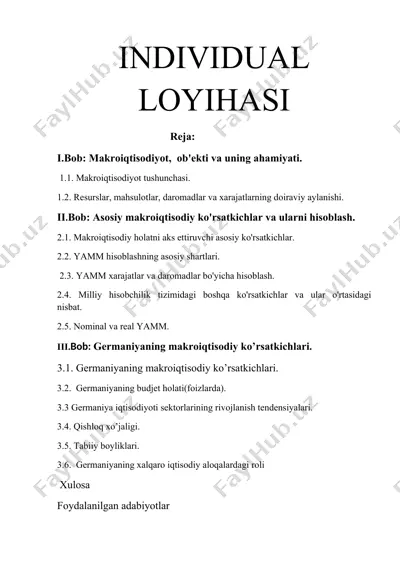 makroiqtisodiyot — DOCX