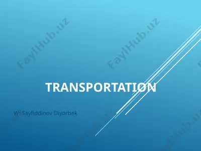 transportation — PPTX