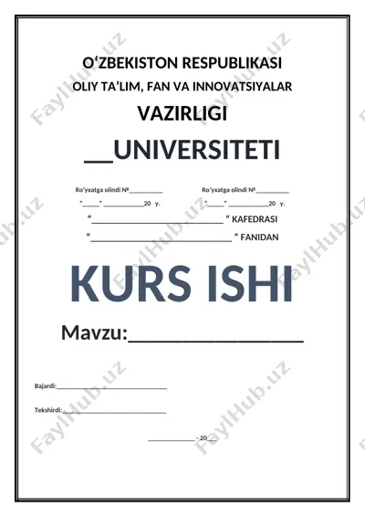 oddiy geometrik akslantrishlar (ko’chish, burash, siqish akslantrish) — DOCX