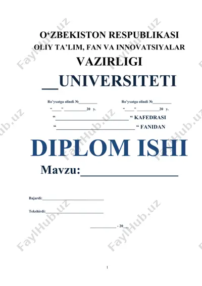jadidchilik va “yosh xivaliklar” harakatining qisqacha tarixi — DOCX