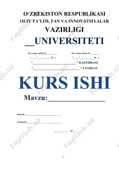 oilaning nazariy va huquqiy asoslari tarixi — DOCX