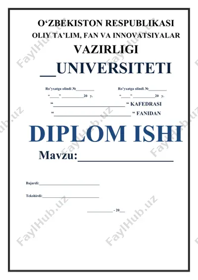jung’or xonligi va uning inqirozi — DOCX