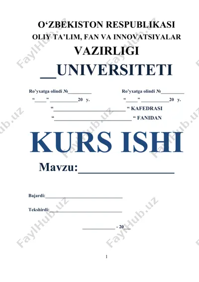 internet style ning xususiyatlari va boshqa uslublardan farqlari (kurs ishi) — DOCX